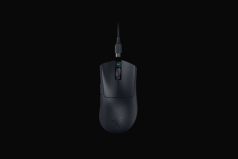 Razer DeathAdder V3 Pro - 黑色 - Smooth-Touch - 8000 Hz - 檢視 1