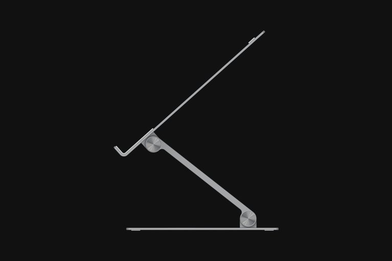 Razer Adjustable Laptop Stand - Mercury -view 1