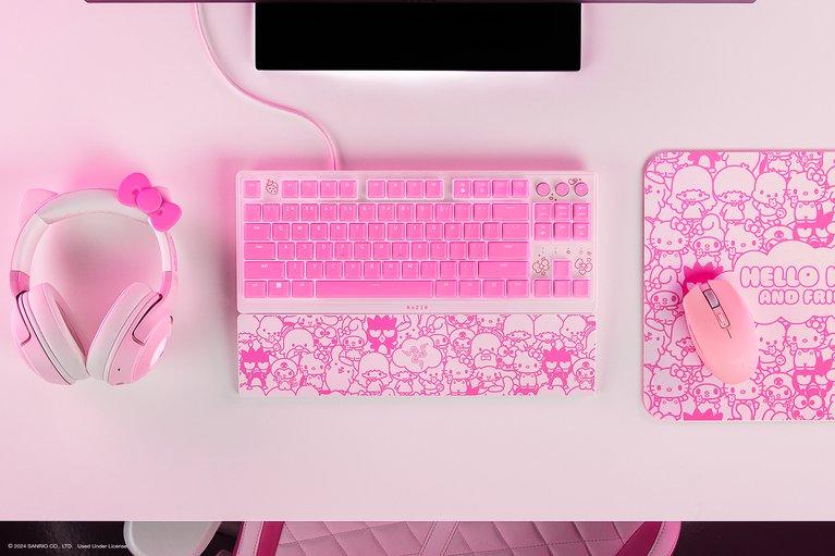 Razer Ornata V3 Tenkeyless - US - Hello Kitty and Friends Edition -view 1
