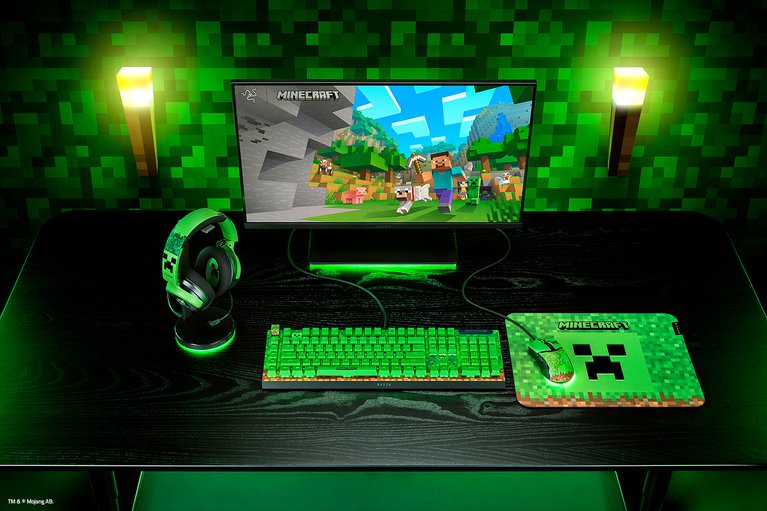 Razer Kraken V4 X - Minecraft Edition -view 1
