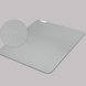 Razer Pro Glide Micro-Weave Cloth Surface Magnification - Light Grey Background with Light (Angled View)