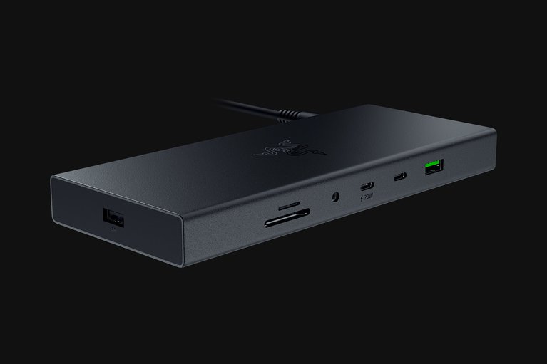 Razer USB 4 Dock - Black -view 1
