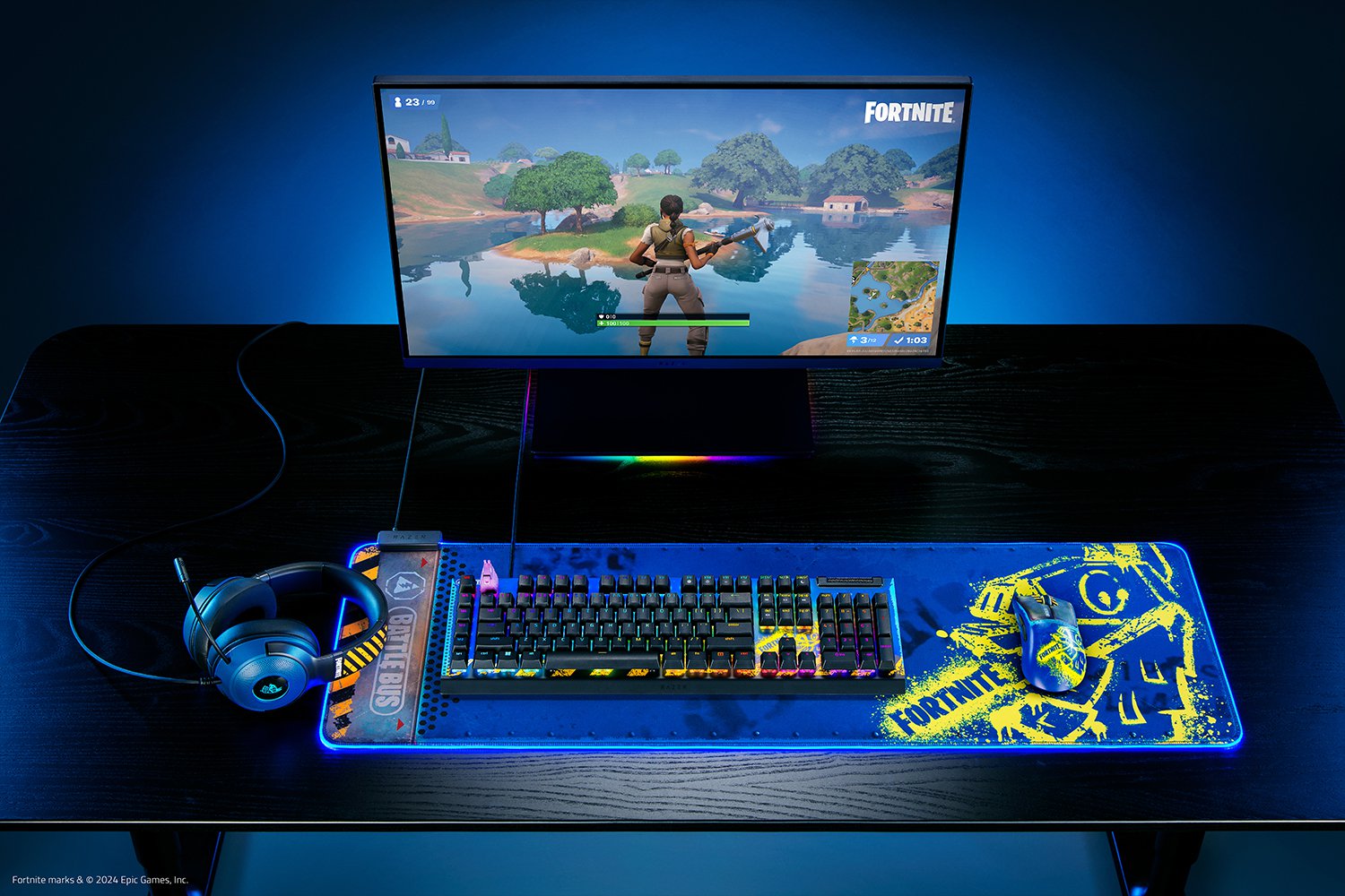Razer Goliathus Extended Chroma - Fortnite Edition