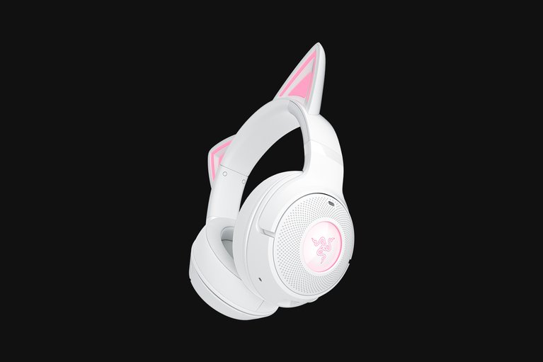 Razer Kraken Kitty V2 BT - White -view 1